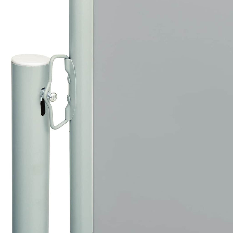 Load image into Gallery viewer, Vidaxl tuinscherm uittrekbaar 117x600 cm grijs
