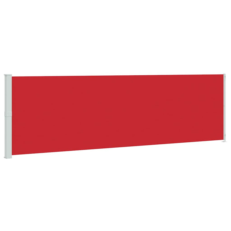 ギャラリービューアに画像をロードする, Vidaxl tuinscherm uittrekbaar 180x600 cm rood
