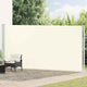 Vidaxl tuinscherm uittrekbaar 200x614 cm crème
