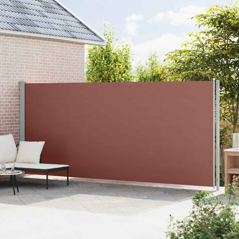 Load image into Gallery viewer, Vidaxl tuinscherm uittrekbaar 200x600 cm bruin

