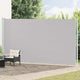 Vidaxl tuinscherm uittrekbaar 220x600 cm grijs