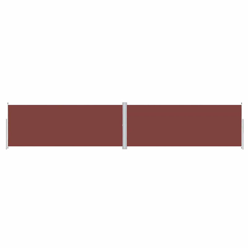 Load image into Gallery viewer, Vidaxl windscherm uittrekbaar 200x1000 cm bruin
