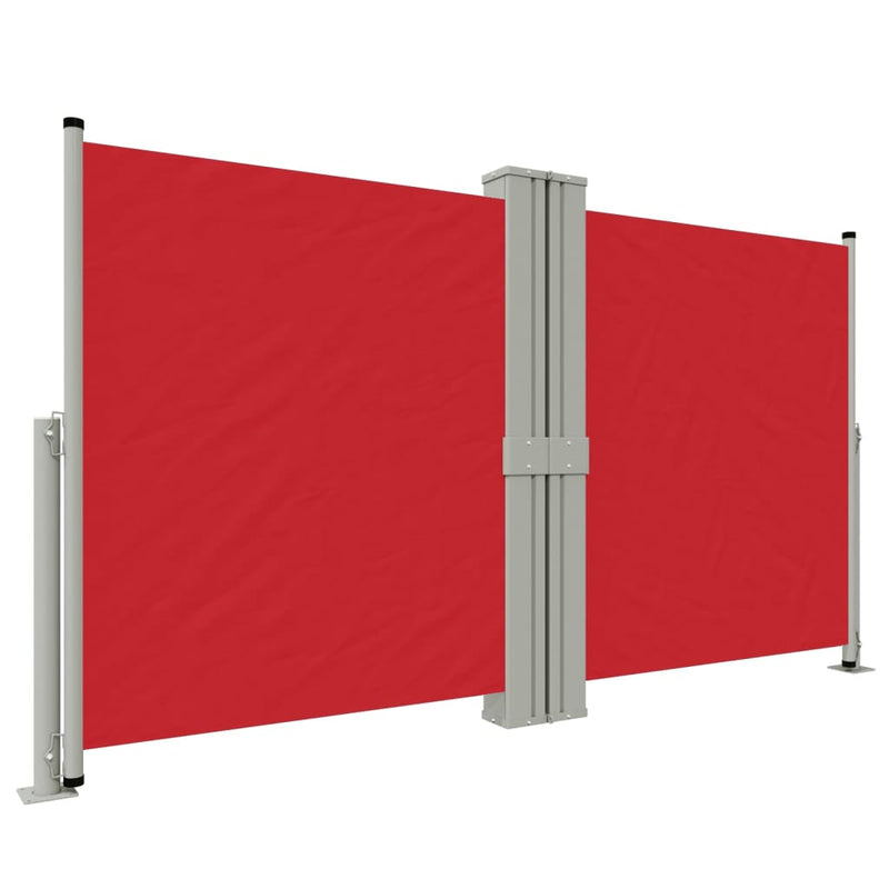 ギャラリービューアに画像をロードする, Vidaxl windscherm uittrekbaar 140x1200 cm rood
