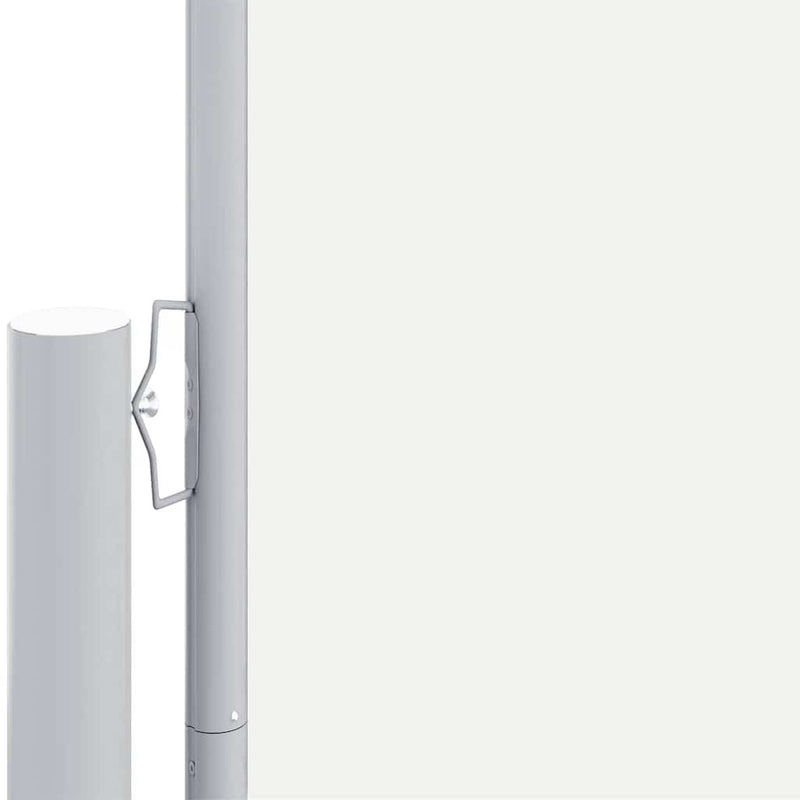 Load image into Gallery viewer, Vidaxl windscherm uittrekbaar 160x1200 cm crèmekleurig
