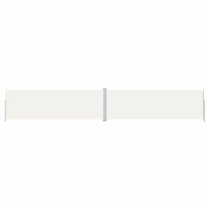 Load image into Gallery viewer, Vidaxl windscherm uittrekbaar 200x1200 cm crèmekleurig
