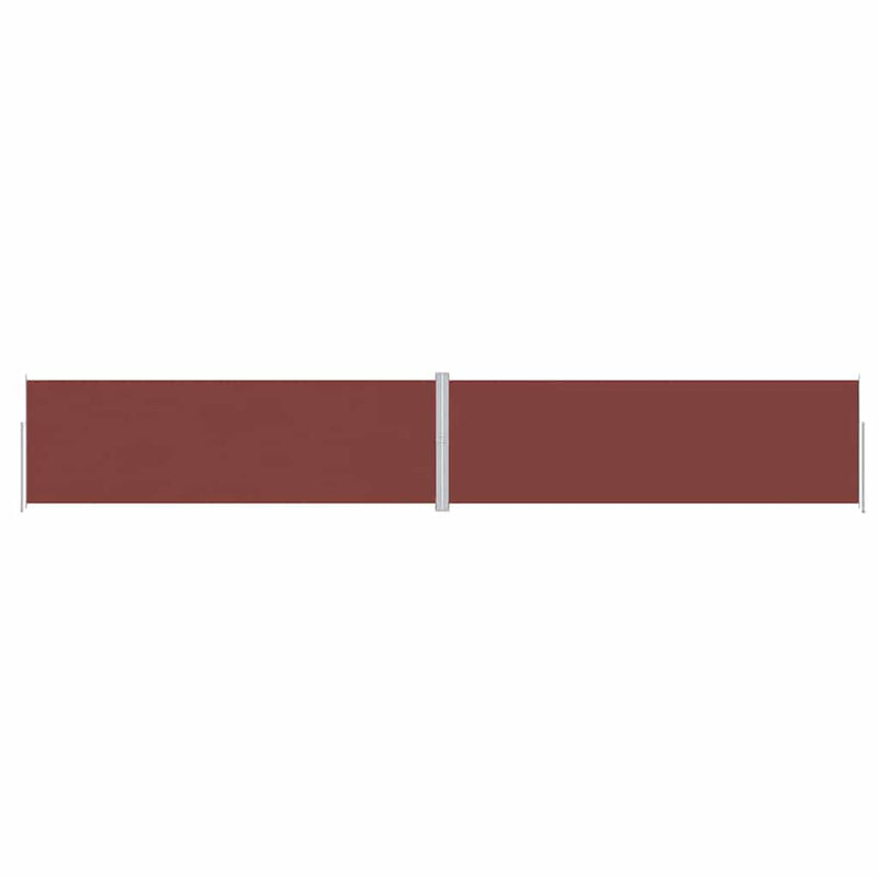 Load image into Gallery viewer, Vidaxl windscherm uittrekbaar 200x1200 cm bruin
