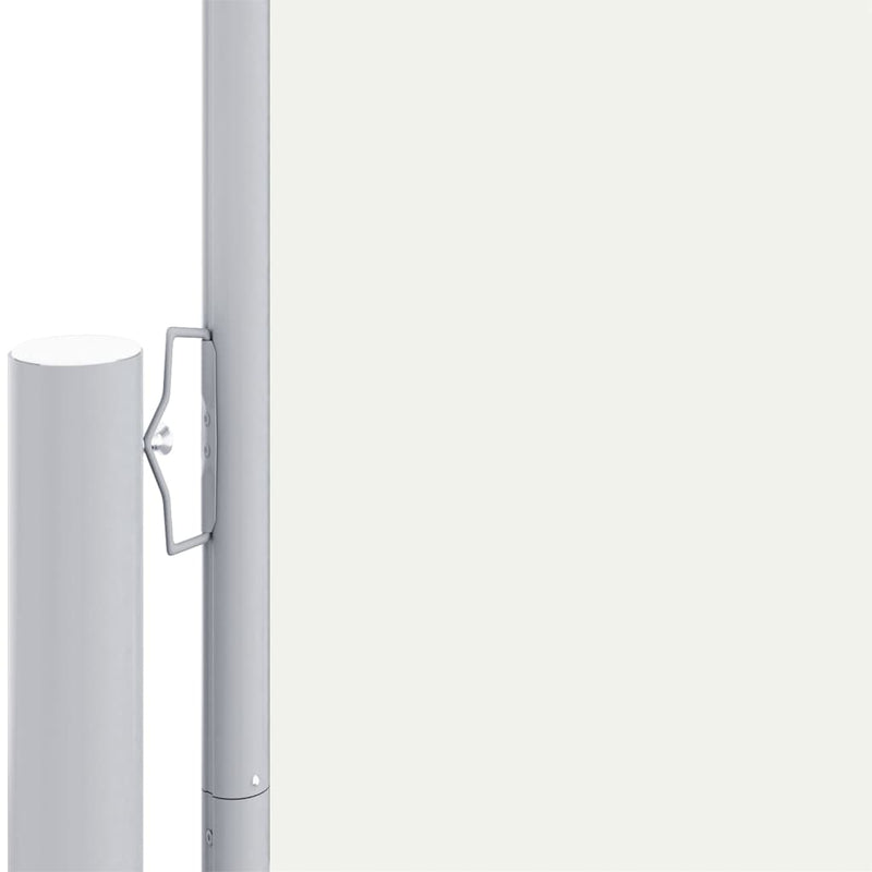 Load image into Gallery viewer, Vidaxl windscherm uittrekbaar 220x1200 cm crèmekleurig
