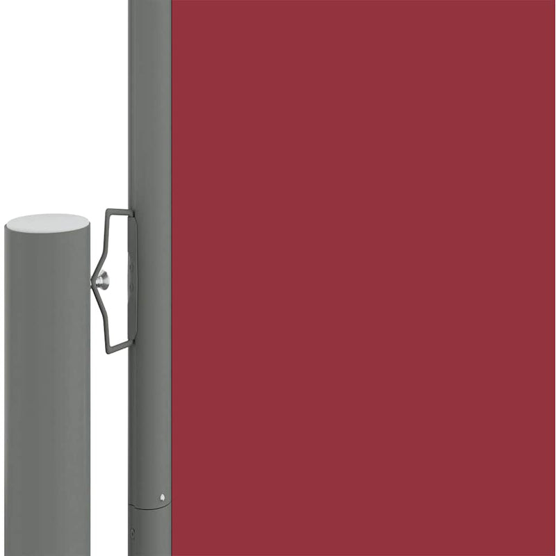 ギャラリービューアに画像をロードする, Vidaxl windscherm uittrekbaar 220x1200 cm rood
