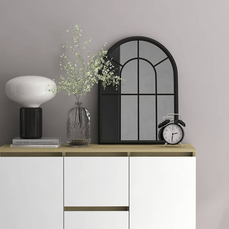 Load image into Gallery viewer, Vidaxl spiegel 60x45 cm ijzer zwart
