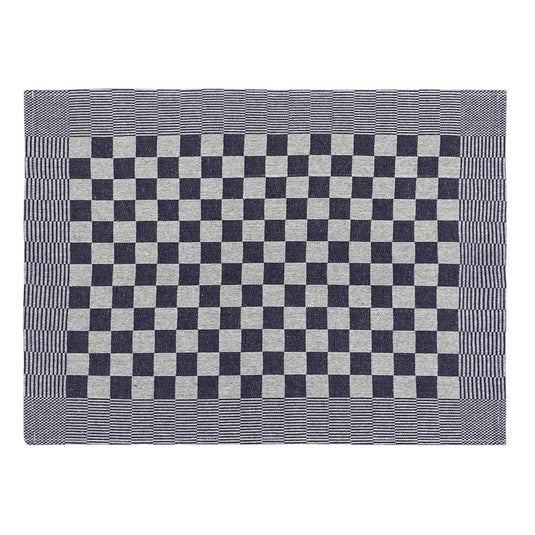 Vidaxl keukendoeken 50 st 50x70 cm katoen blauw en wit