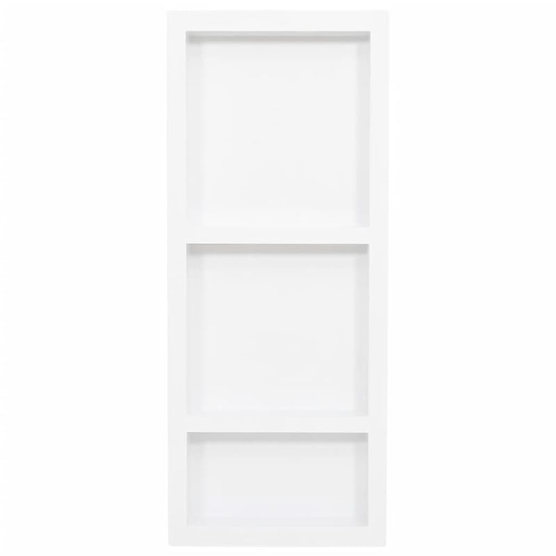 Load image into Gallery viewer, Vidaxl douchenis met 3 vakken 41x99x9 cm hoogglans wit
