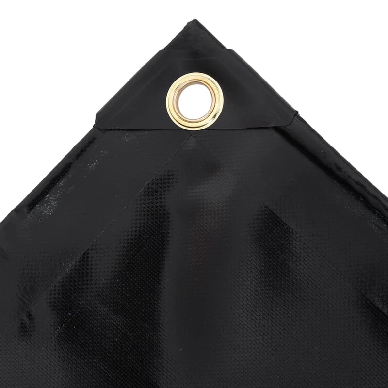 Load image into Gallery viewer, Vidaxl dekzeil 650 g m² 3x3 m zwart
