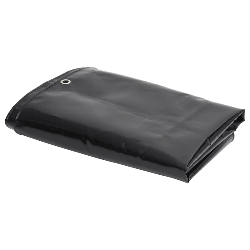 Load image into Gallery viewer, Vidaxl dekzeil 650 g m² 4x4 m zwart
