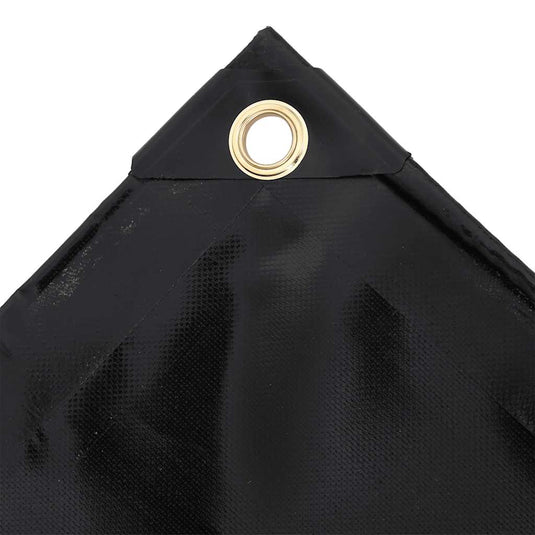 Vidaxl dekzeil 650 g m² 3,5x2,55 m zwart