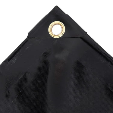 Vidaxl zeildoek 650 g m² 3,5x5 m zwart