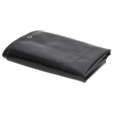 Vidaxl zeildoek 650 g m² 5x6 m zwart
