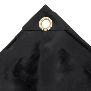 Vidaxl zeildoek 650 g m² 5x6 m zwart