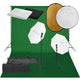 Vidaxl fotostudioset met verlichtingsset, achtergrond en reflector