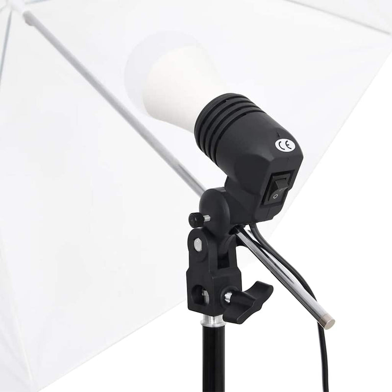 Load image into Gallery viewer, Vidaxl fotostudioset met verlichtingsset en achtergrond
