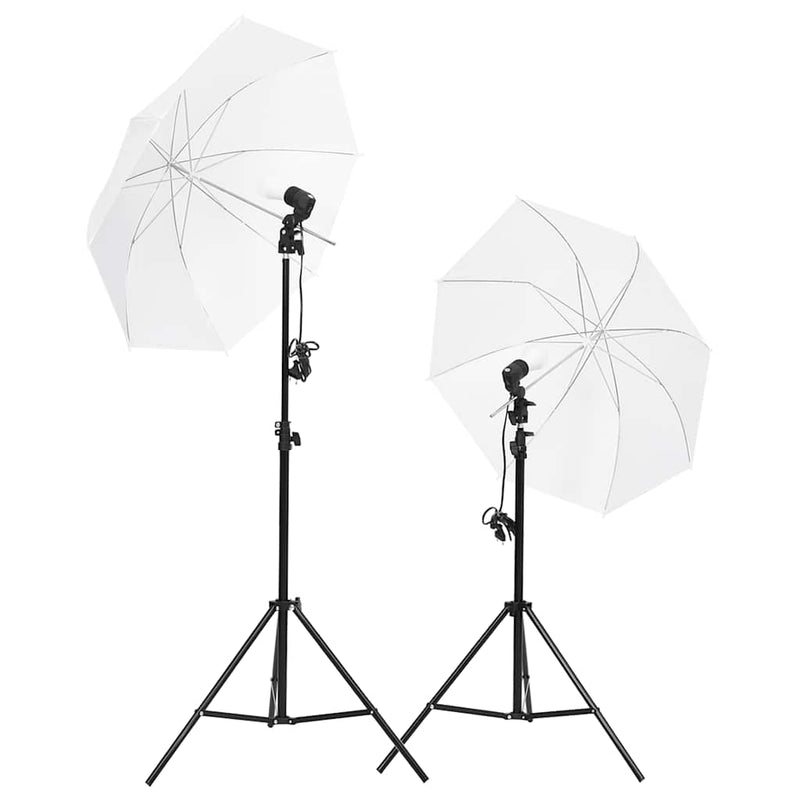 Load image into Gallery viewer, Vidaxl fotostudioset met verlichtingsset, achtergrond en reflector
