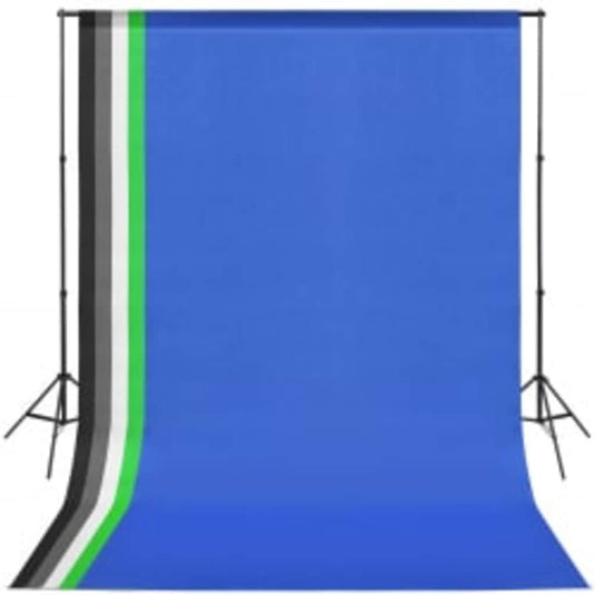 Vidaxl fotostudioset met verlichtingsset, achtergrond en reflector