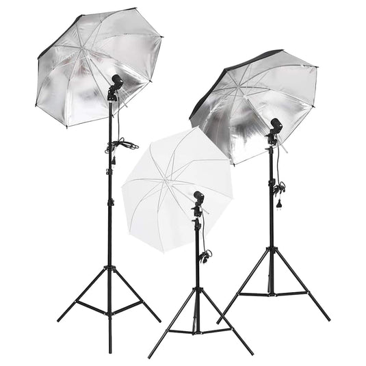 Vidaxl fotostudioset met verlichtingsset en achtergrond