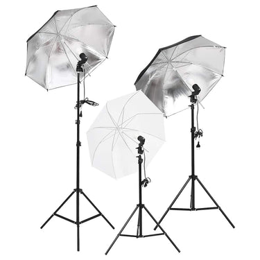 Vidaxl fotostudioset met verlichtingsset, achtergrond en reflector