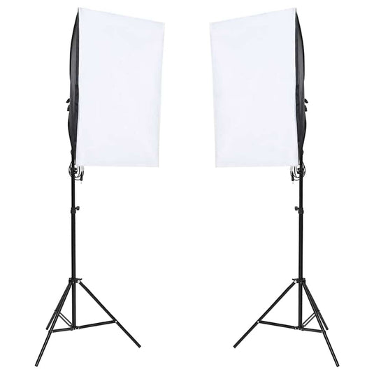 Vidaxl fotostudioset met verlichtingsset en achtergrond