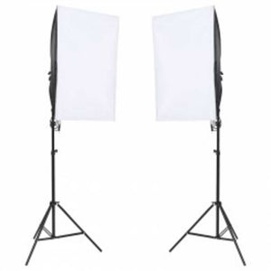 Vidaxl fotostudioset met verlichtingsset en achtergrond