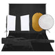 Vidaxl fotostudioset met verlichtingsset, achtergrond en reflector