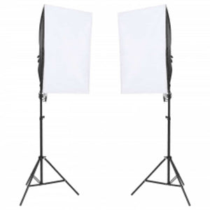 Vidaxl fotostudioset met verlichtingsset, achtergrond en reflector