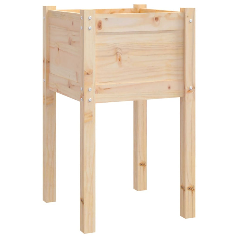 Load image into Gallery viewer, Vidaxl plantenbak 50x50x70 cm massief grenenhout
