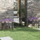 Vidaxl plantenbakken 2 st 70x70x70 cm massief grenenhout grijs