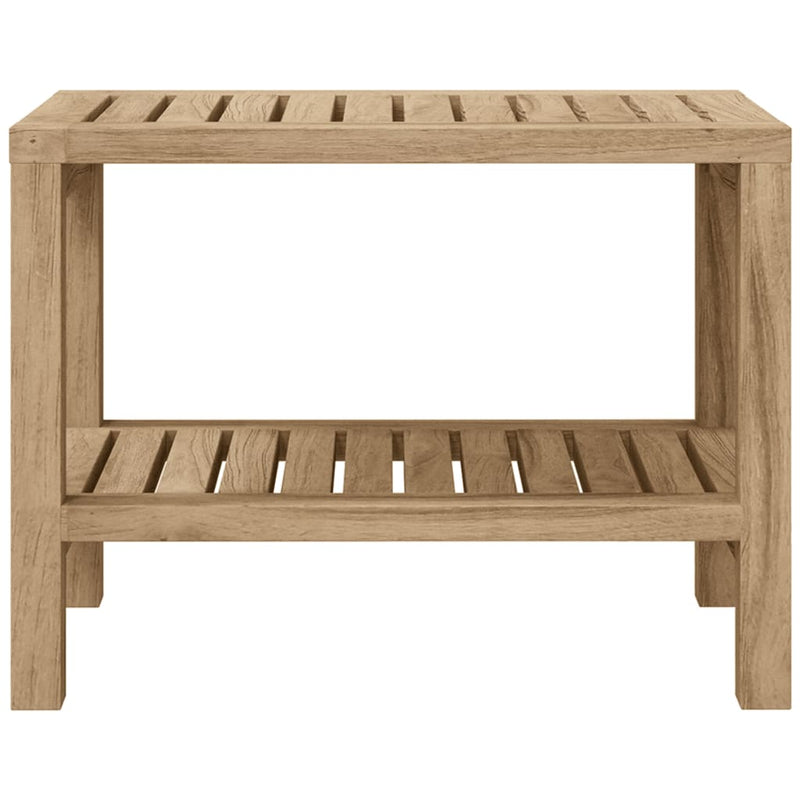 Load image into Gallery viewer, Vidaxl badkamertafel 60x30x45 cm massief teakhout
