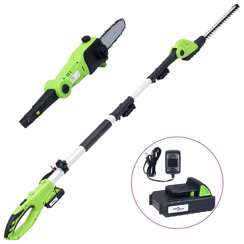 Load image into Gallery viewer, VidaXL Takkenzaag met accu 2-in-1 20 V 1500 mAh Li-ion
