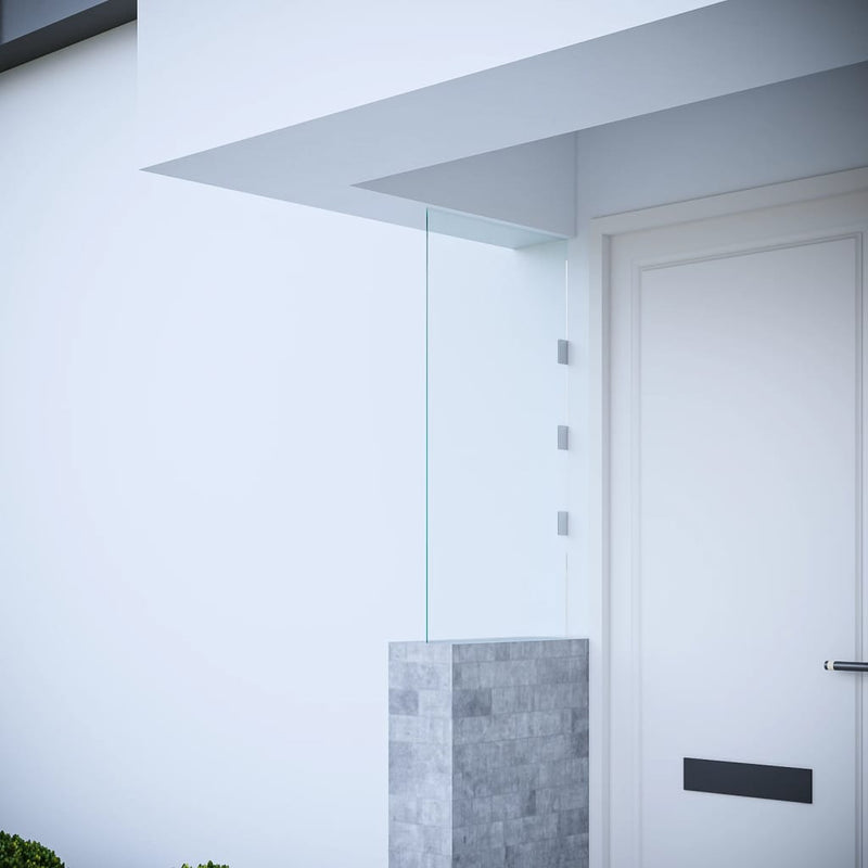 Load image into Gallery viewer, VidaXL Zijpaneel voor deurluifel 50x100 cm gehard glas transparant
