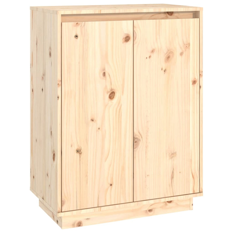 Load image into Gallery viewer, Vidaxl schoenenkast 60x35x80 cm massief grenenhout
