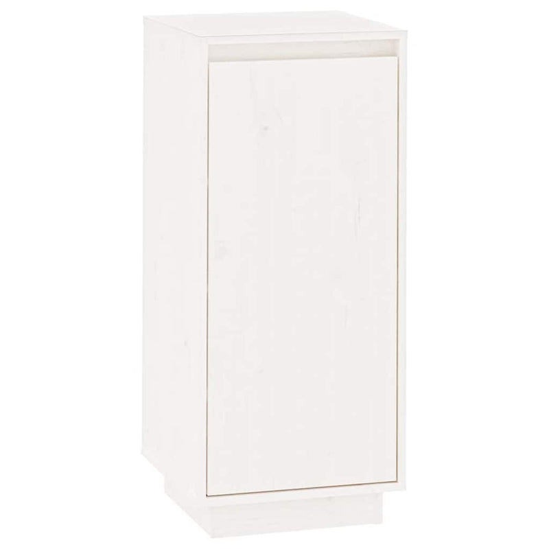 Load image into Gallery viewer, Vidaxl schoenenkast 35x35x80 cm massief grenenhout wit
