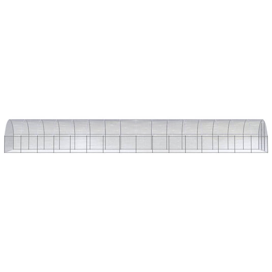 VidaXL Kippenren 3x16x2 m gegalvaniseerd staal