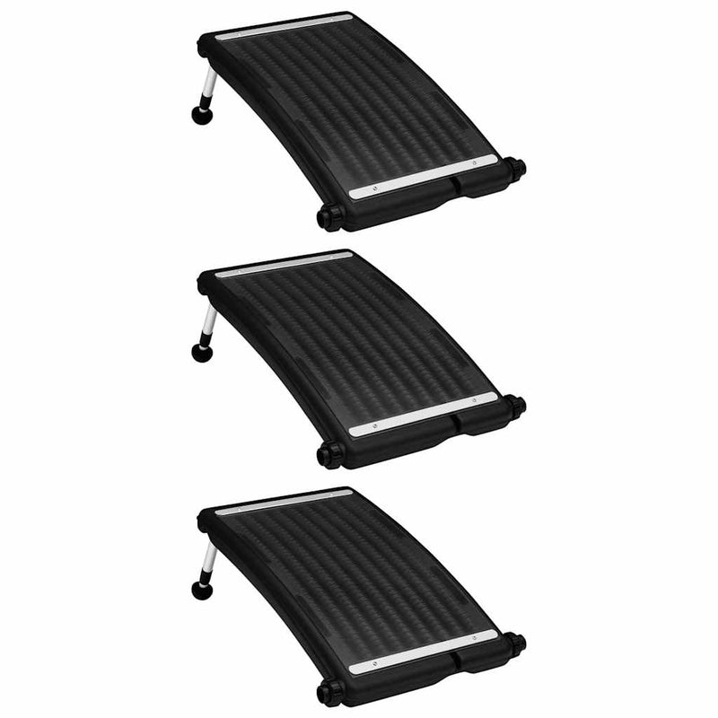 Load image into Gallery viewer, Vidaxl zwembadverwarmingspaneel solar 3 st gebogen 72,5x46 cm
