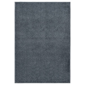 Vidaxl vloerkleed kortpolig 160x230 cm antracietkleurig