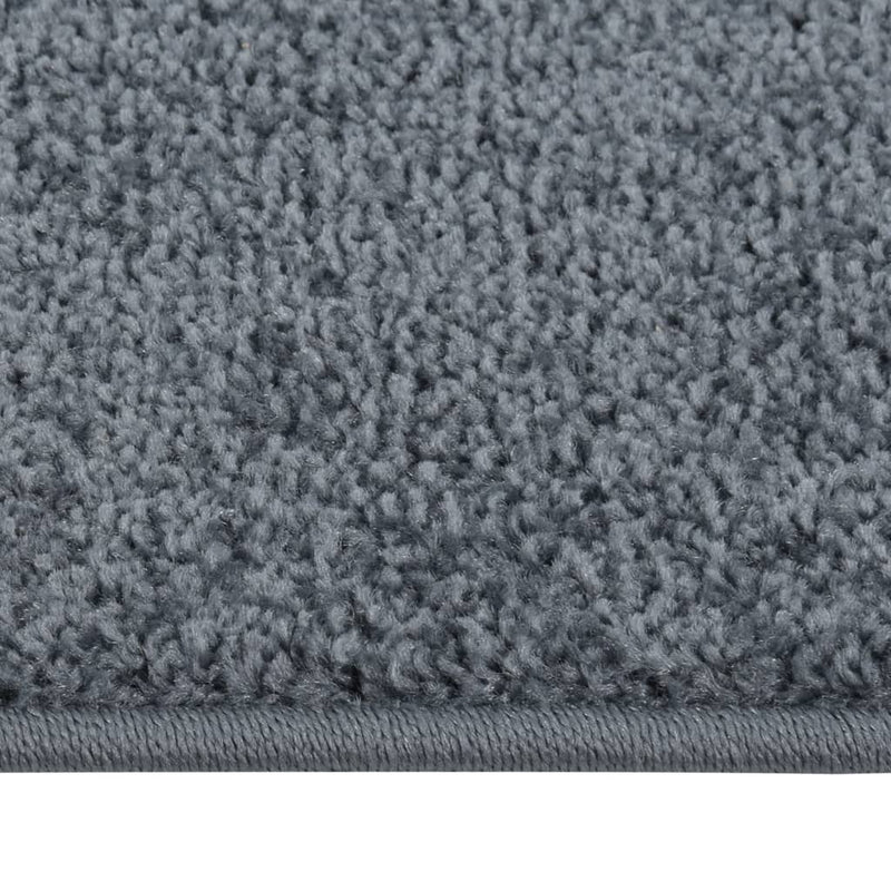 Load image into Gallery viewer, VidaXL Vloerkleed kortpolig 200x290 cm antracietkleurig
