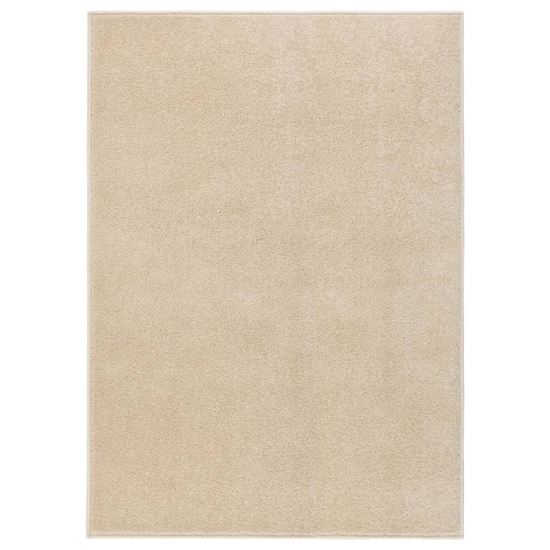 Load image into Gallery viewer, VidaXL Vloerkleed kortpolig 120x170 cm beige
