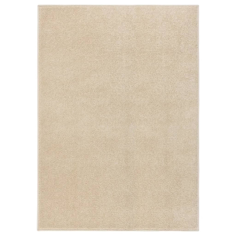 Load image into Gallery viewer, VidaXL Vloerkleed kortpolig 140x200 cm beige
