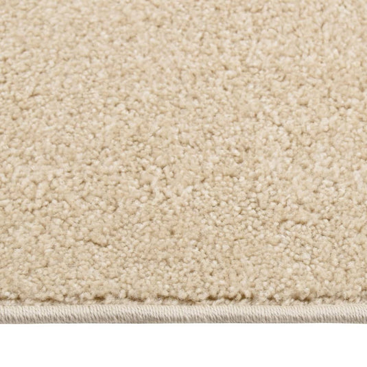 Vidaxl vloerkleed kortpolig 160x230 cm beige