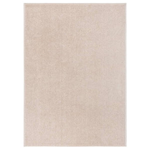 Vidaxl vloerkleed kortpolig 120x170 cm donkerbeige