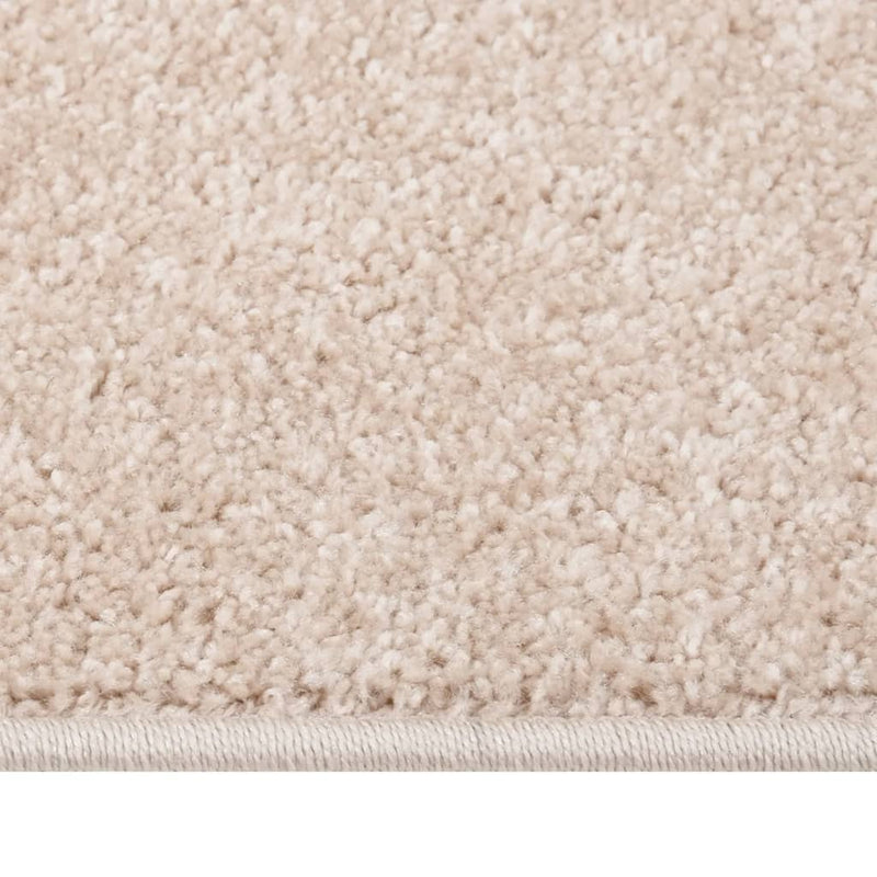 Load image into Gallery viewer, VidaXL Vloerkleed kortpolig 200x290 cm donkerbeige

