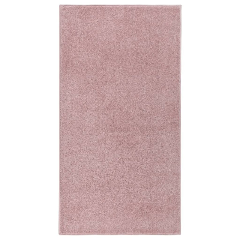 Load image into Gallery viewer, VidaXL Vloerkleed kortpolig 80x150 cm roze
