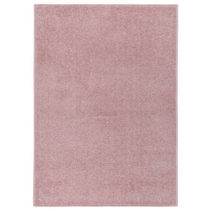 VidaXL Vloerkleed kortpolig 120x170 cm roze