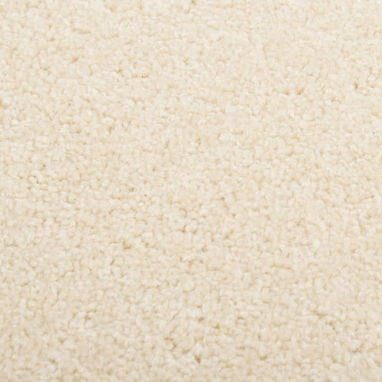 VidaXL Vloerkleed kortpolig 140x200 cm crèmekleurig